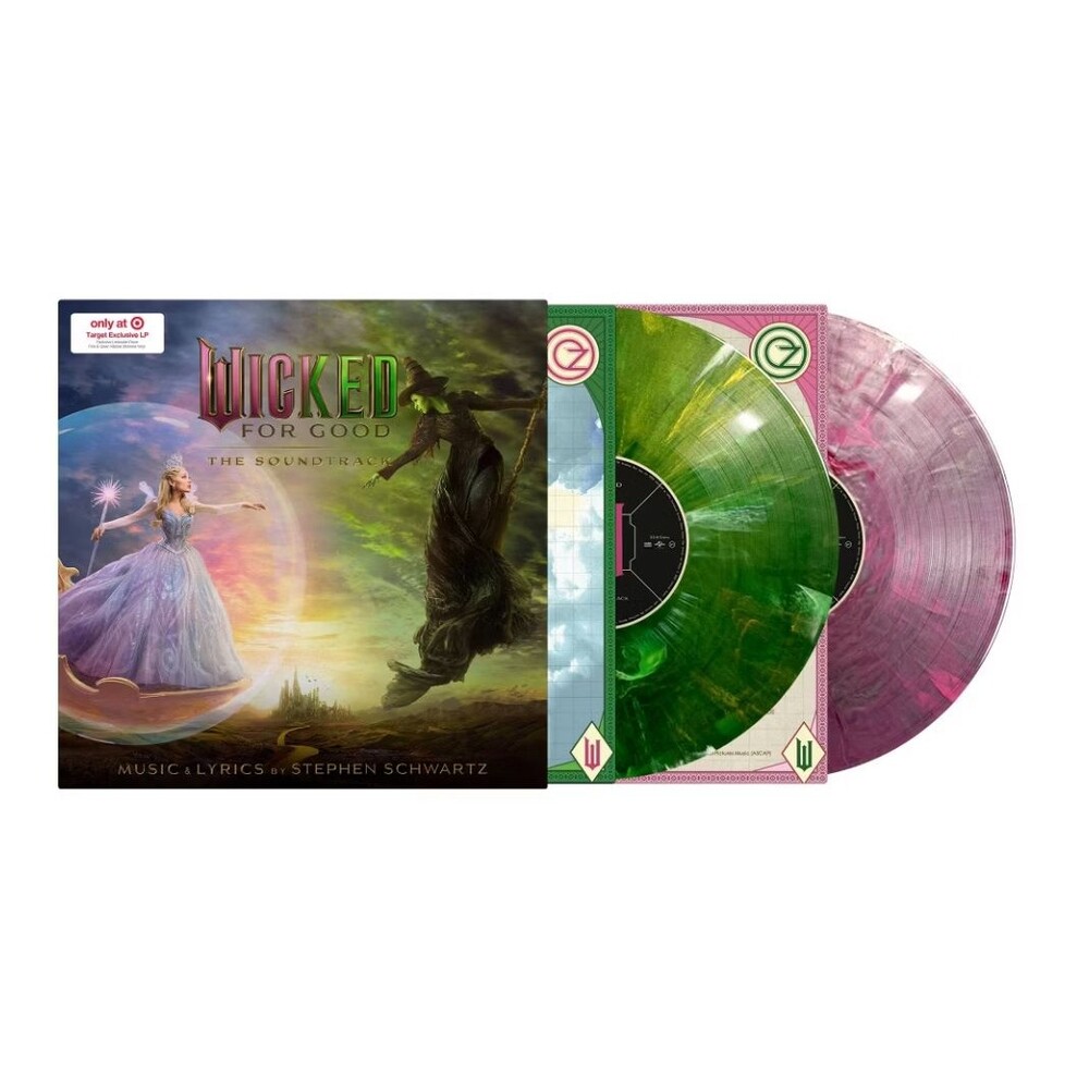 Wicked For Good The Soundtrack Target Exclusive Vinyl w/ Lenticular Cover SEALED